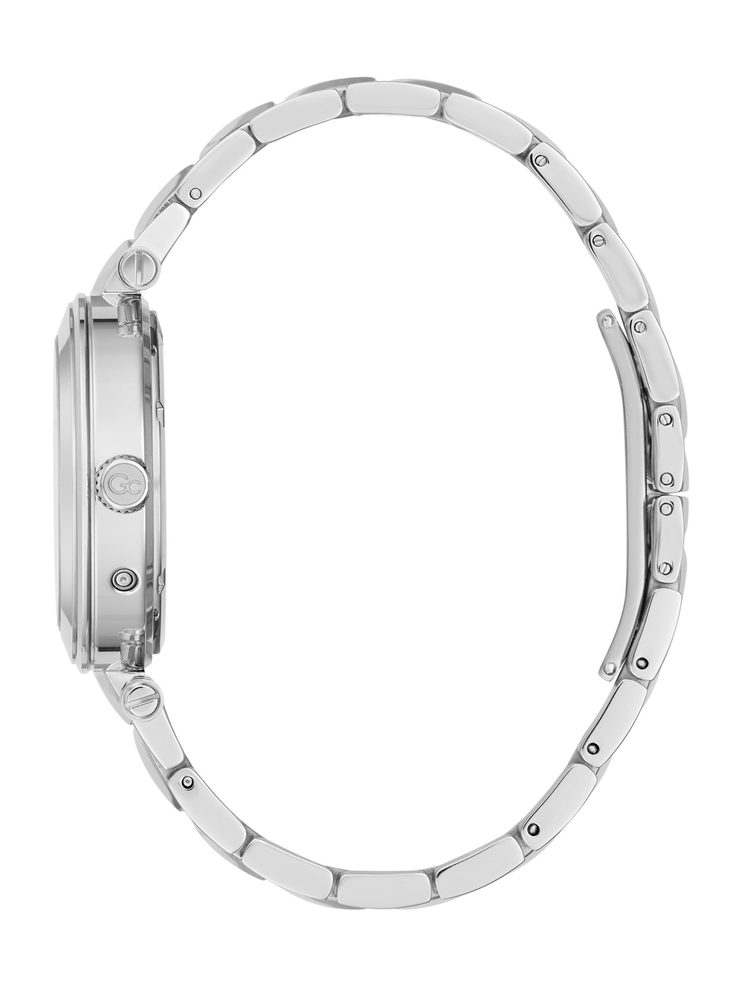 Gc Analoguhr 'Illusion' in Silber