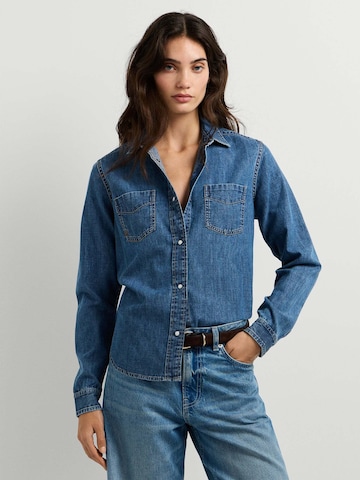 Camicia da donna ' ABBEY ' di Pepe Jeans in blu: frontale