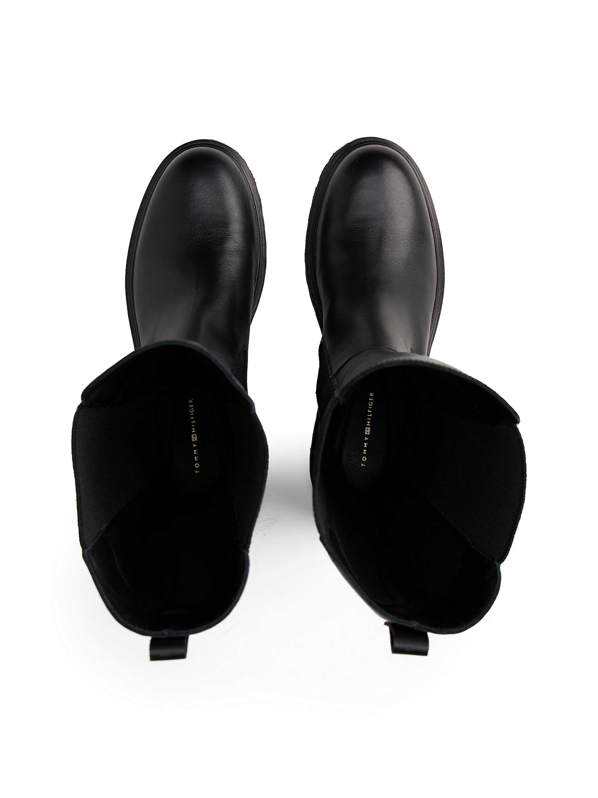 TOMMY HILFIGER Laarzen in Zwart