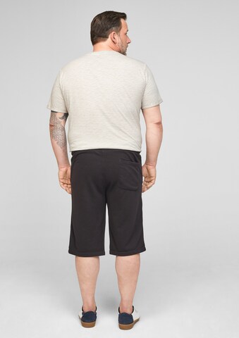 s.Oliver Men Big Sizes Regular Shorts in Schwarz