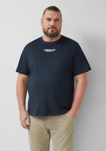 T-Shirt s.Oliver en bleu : devant