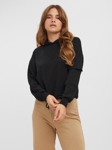 VERO MODA Sweatshirt 'Izadagny' in Schwarz: predná strana