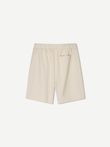 Loosefit Pantalon Bershka en beige