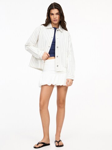 Pull&Bear Between-season jacket in White