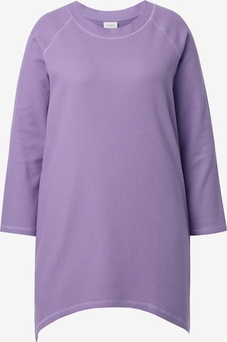 Ulla Popken Shirt in Lila: Vorderseite