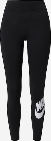 Nike Sportswear Skinny Leggingsit 'Essential' värissä musta: edessä