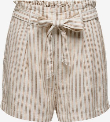 ONLY Pants 'Caro' in Beige: front