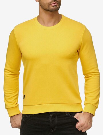 Redbridge Sweatshirt 'Bristol' in Yellow: front