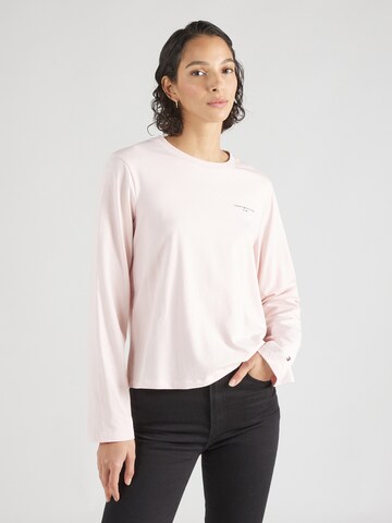 T-shirt '1985' TOMMY HILFIGER en rose : devant