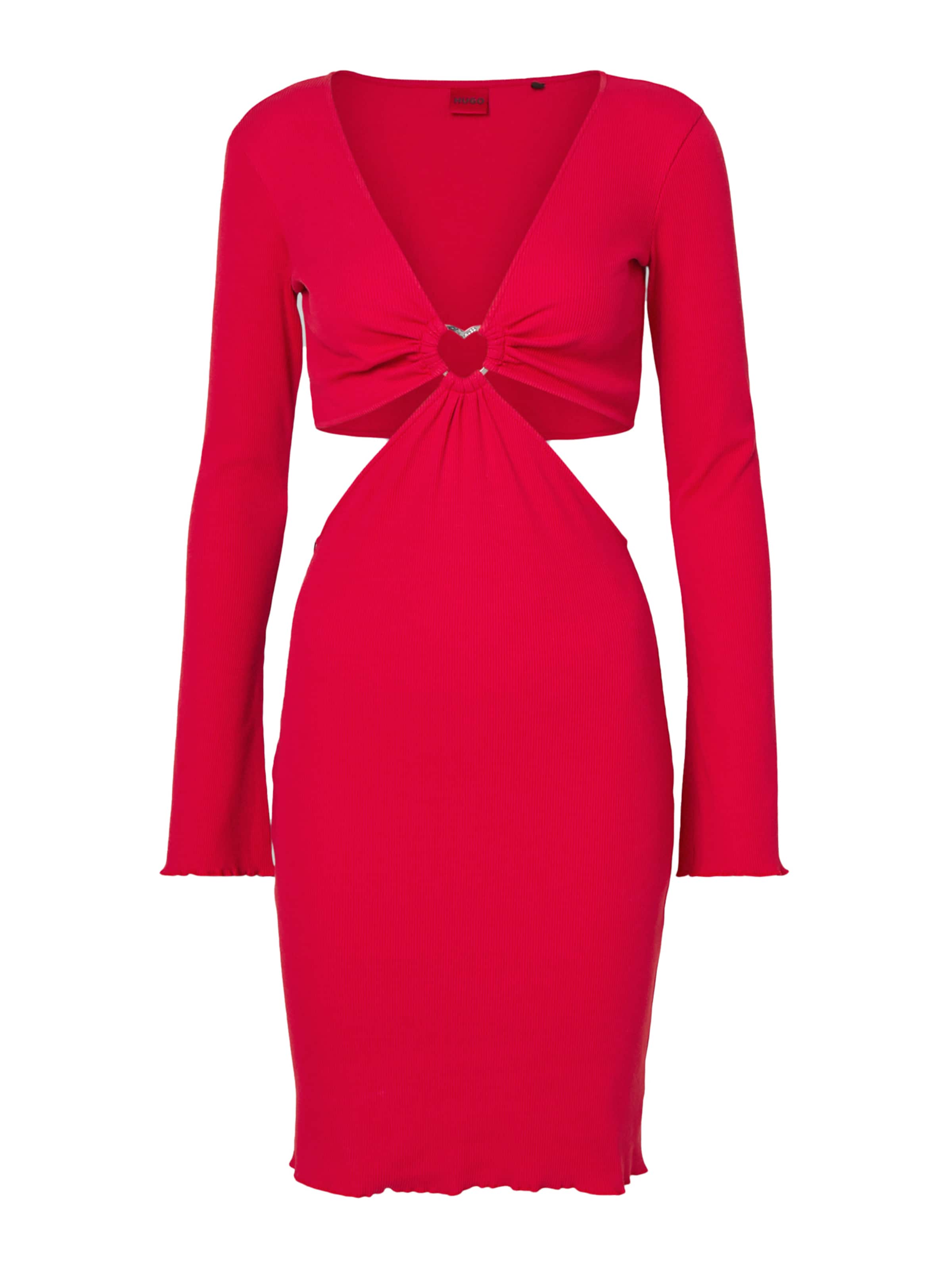 HUGO Φόρεμα 'Nortensie' σε ροζ: μπροστά