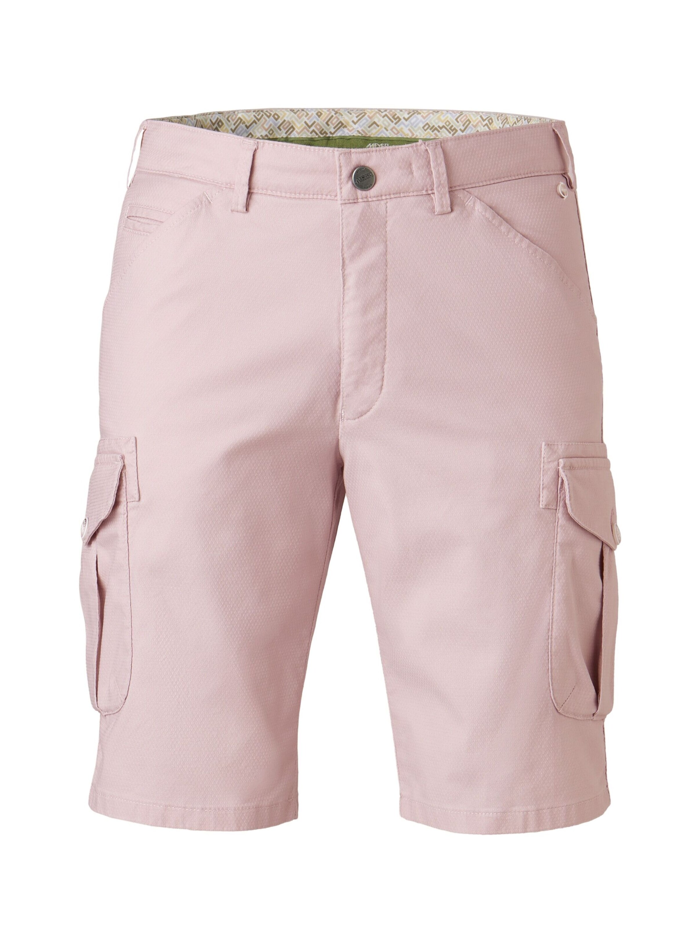 Regular Pantalon 'B-Orlando' MEYER en rose : devant