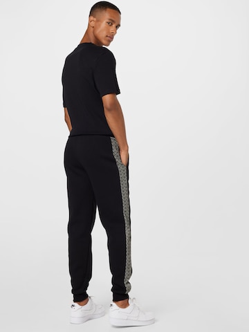River Island Tapered Trousers in Black