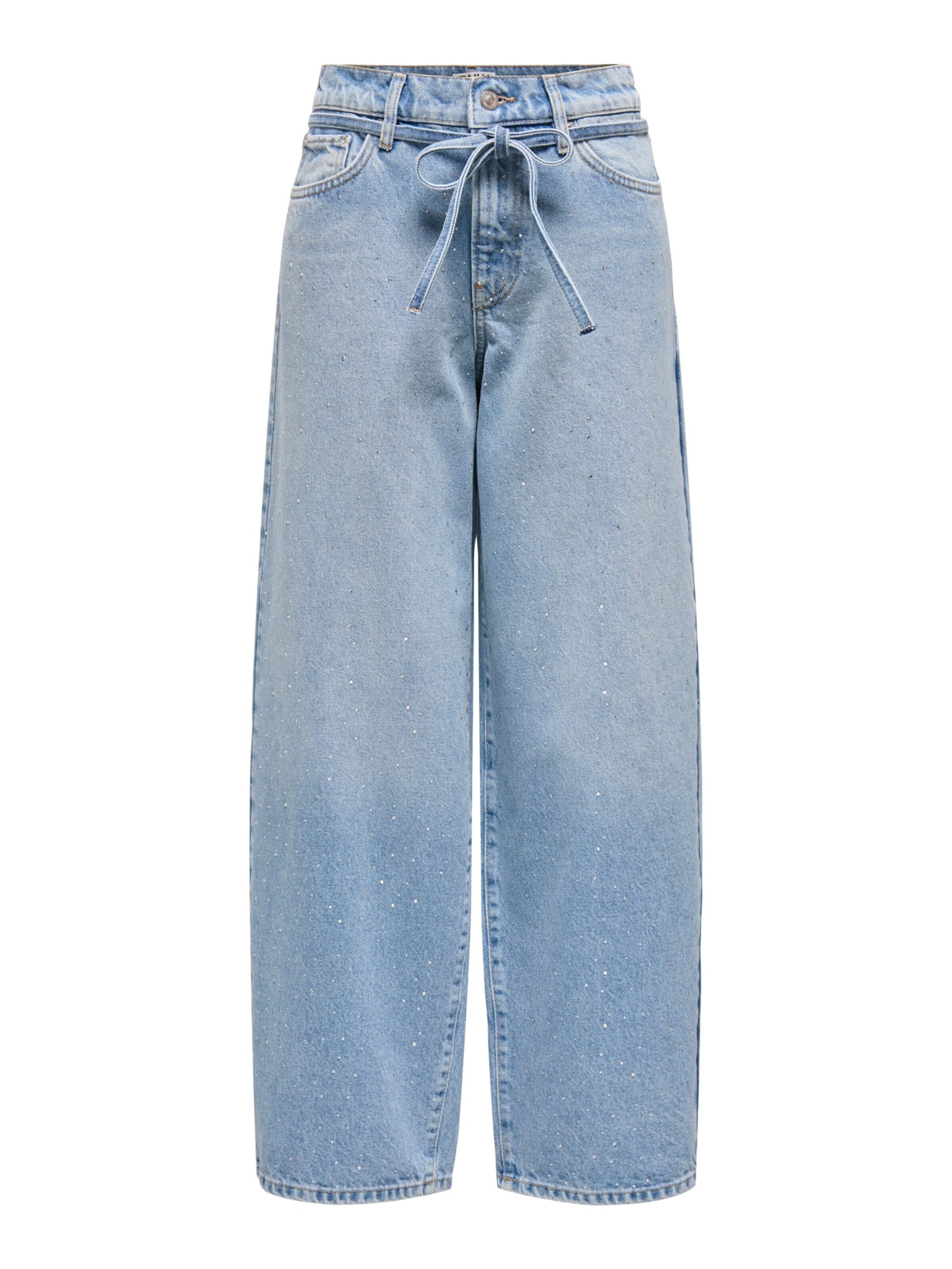 ONLY Baggy Jeans 'Gianna' in Blauw: voorkant