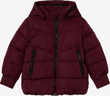 NAME IT Between-Season Jacket 'Music' in Red: front