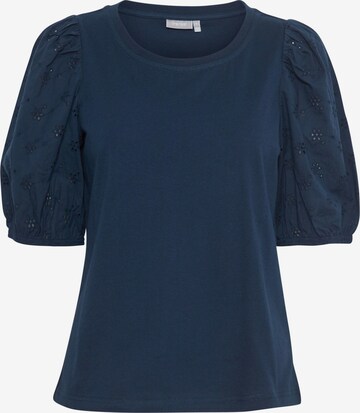 Fransa Shirt 'Mae' in Blauw: voorkant