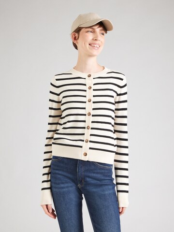 Cardigan 'VMSaba' VERO MODA en beige : devant