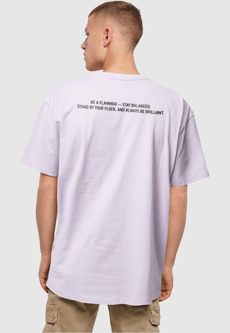 Merchcode Shirt 'Flamingo' in Purple