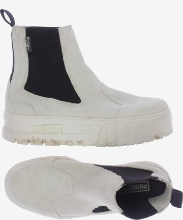 PUMA Dress Boots in 39 in White: front