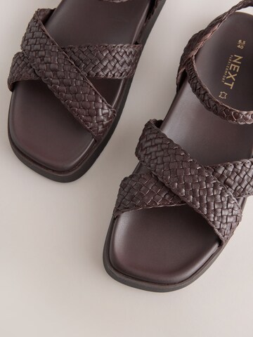 Next Sandal in Brown