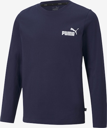 PUMA Majica | modra barva: sprednja stran