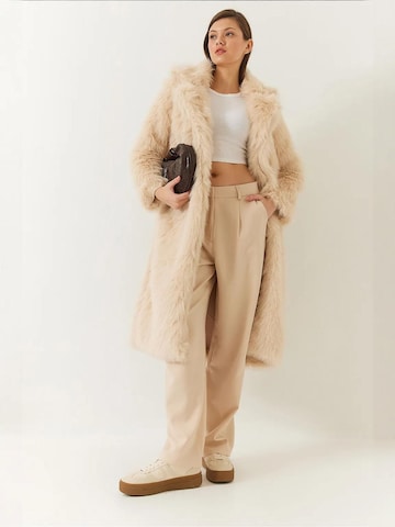Manteau d’hiver Bianco Lucci en beige
