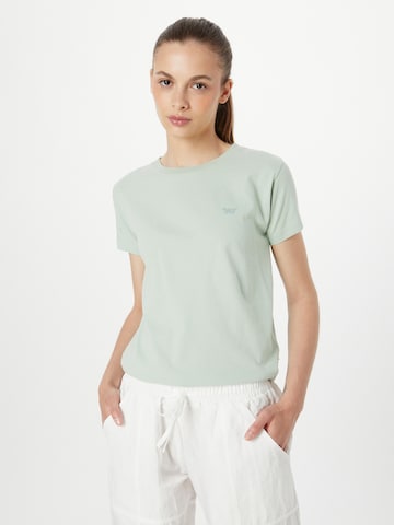 Superdry - Camiseta 'Essential' en verde: frente