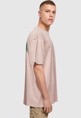 T-Shirt 'Attitude' Merchcode en rose
