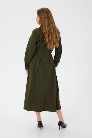 Robe-chemise 'Elna' CULTURE en vert