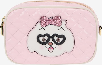 MYMO - Mala de ombro 'Pop Eyetheme' em rosa: frente