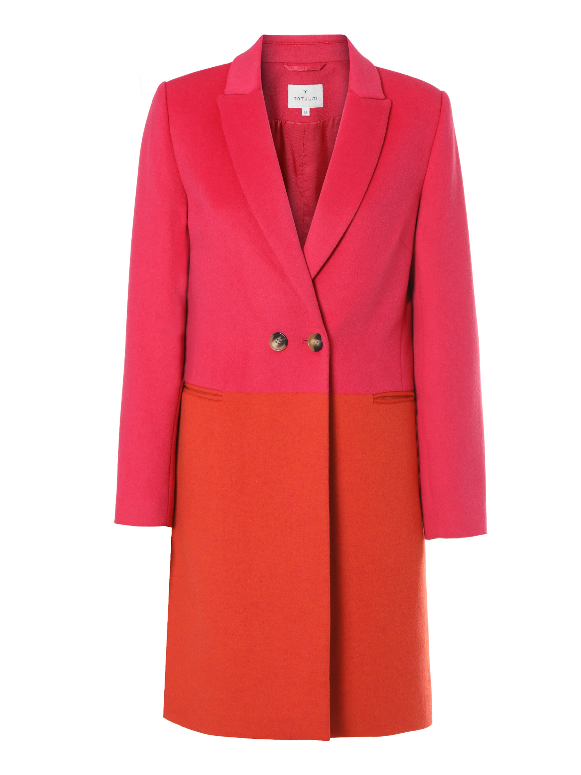 Manteau mi-saison 'Sowia 2' TATUUM en rose : devant