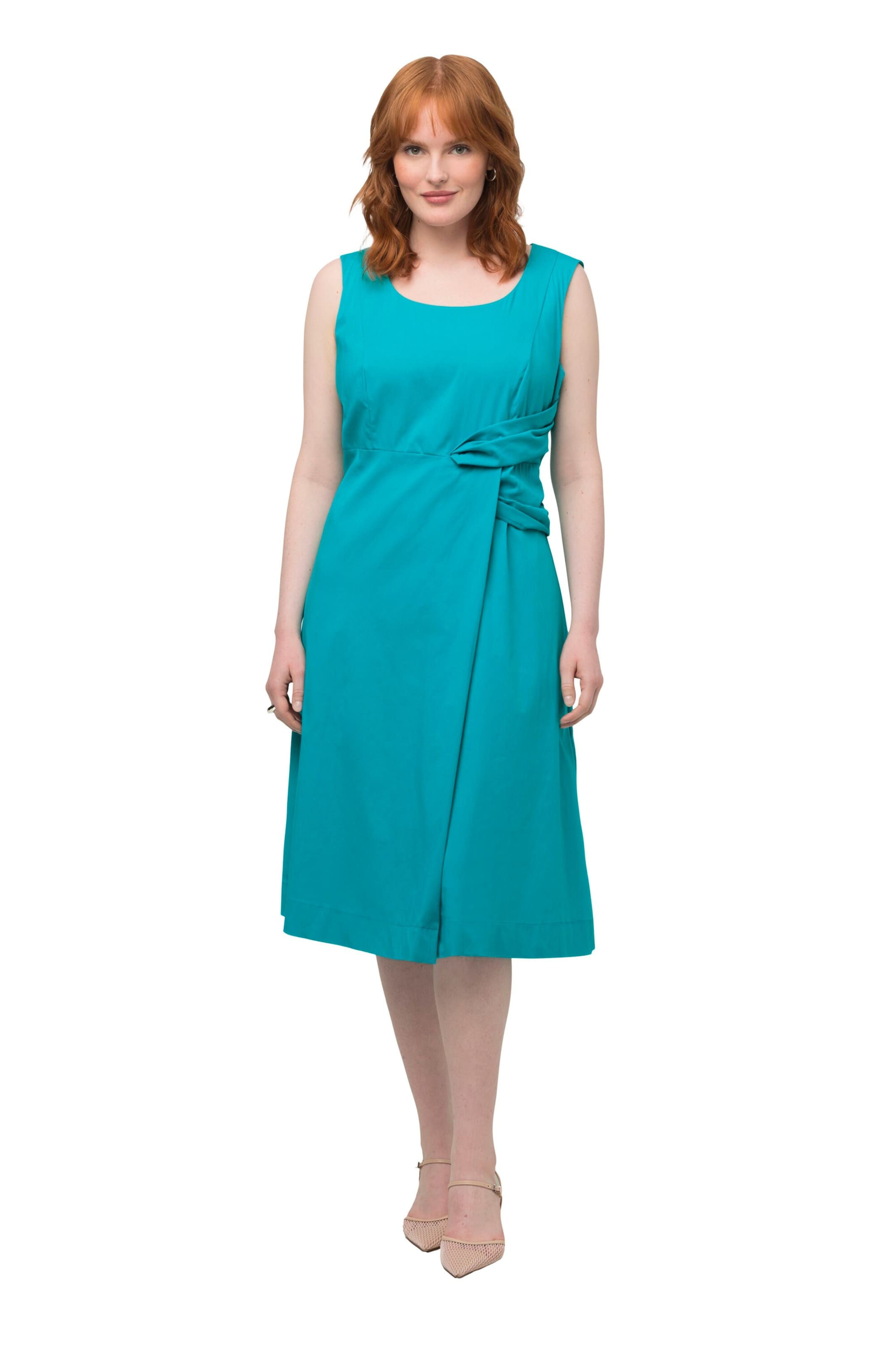 Robe Ulla Popken en bleu : devant