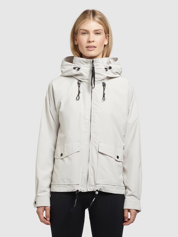 khujo Between-Season Jacket 'BLAIR' in White: front