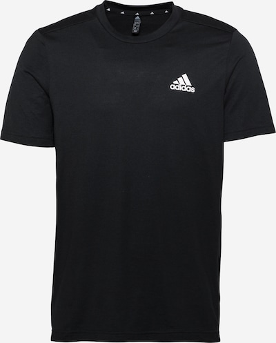 ADIDAS PERFORMANCE Tehnička sportska majica u crna / bijela, Pregled proizvoda