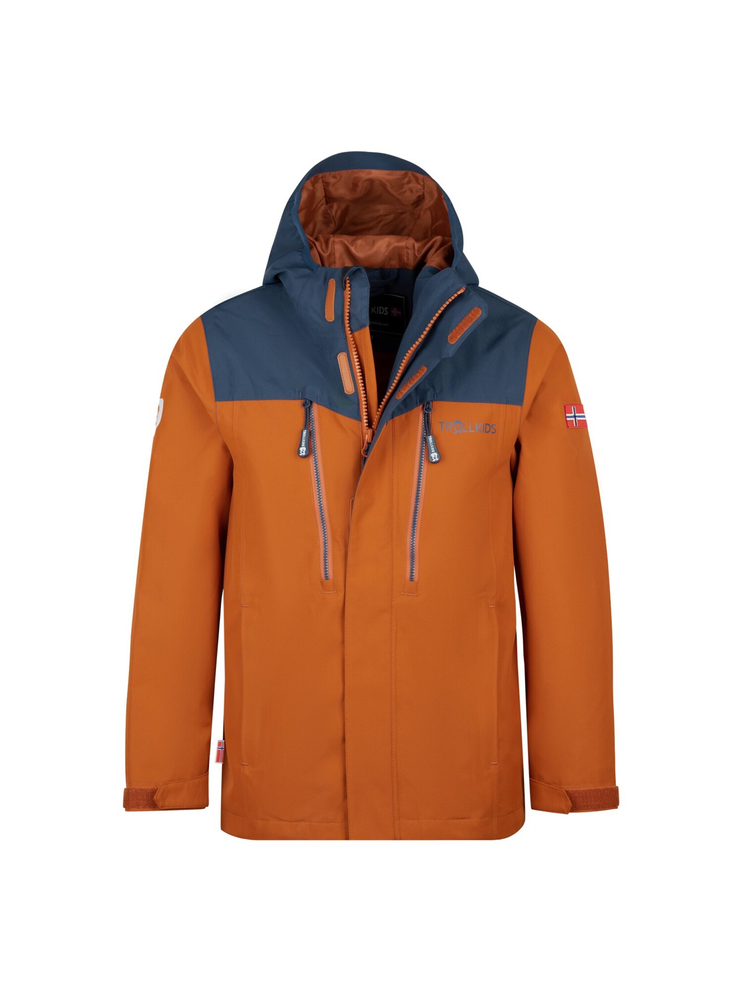 TROLLKIDS Outdoor jacket in Orange