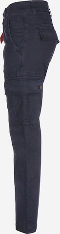 Regular Pantalon cargo ALPHA INDUSTRIES en bleu