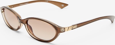 LE SPECS Sunčane naočale 'Duskfall' u smeđa / zlatna, Pregled proizvoda