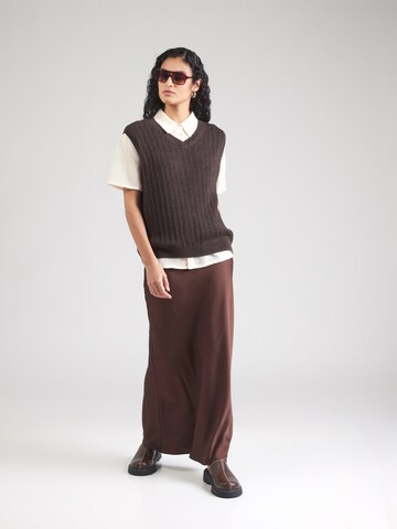 Pull-over 'Isola' WEEKDAY en marron