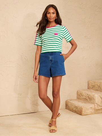 love & roses Shirt in Green