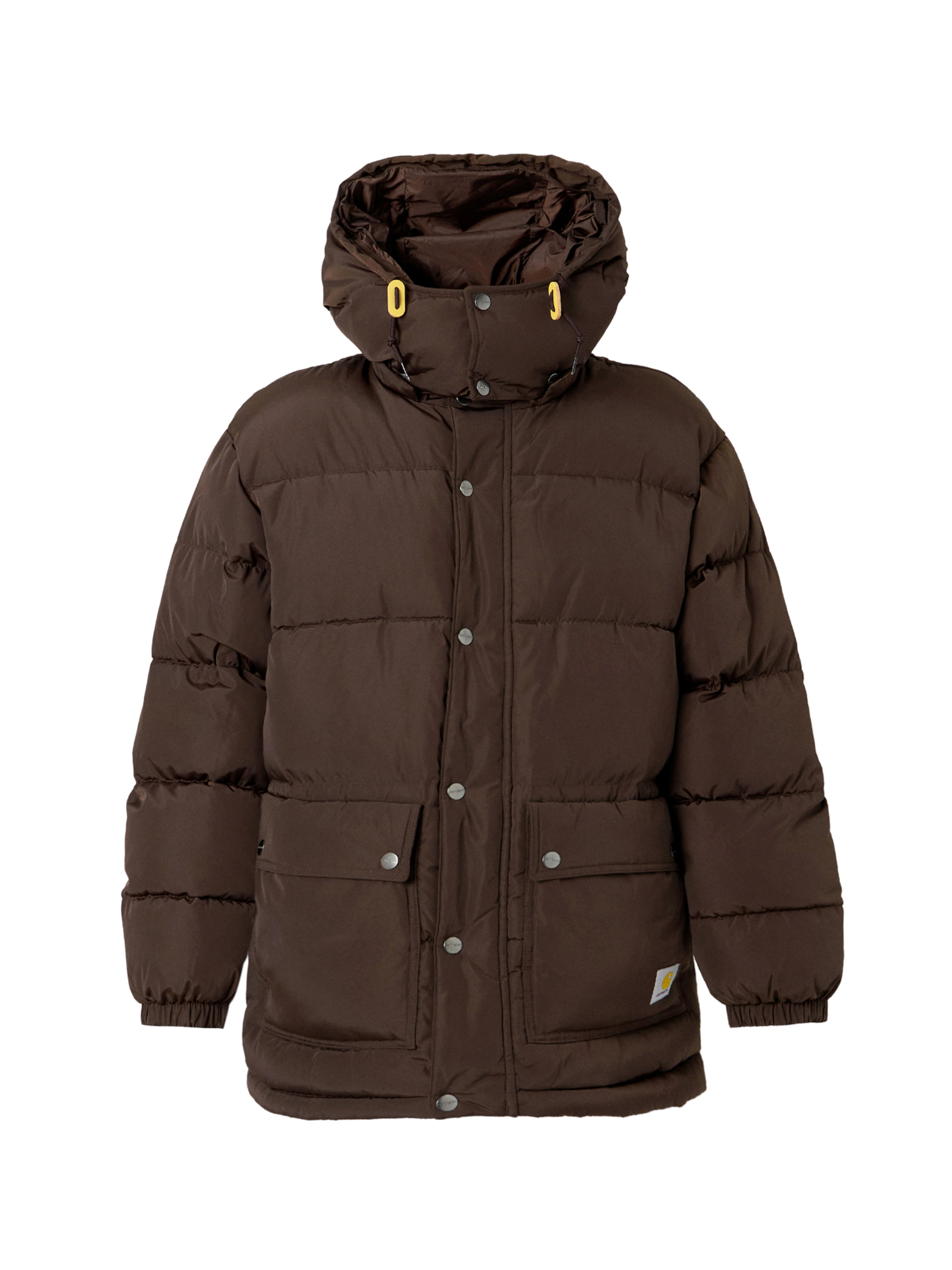 ruda Carhartt WIP Žieminė striukė 'Brent': priekis