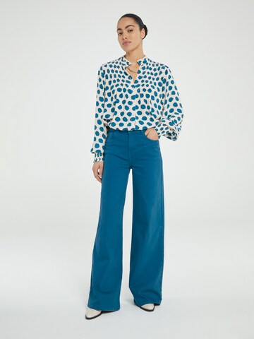 Fabienne Chapot Blouse 'Lucky' in Blauw