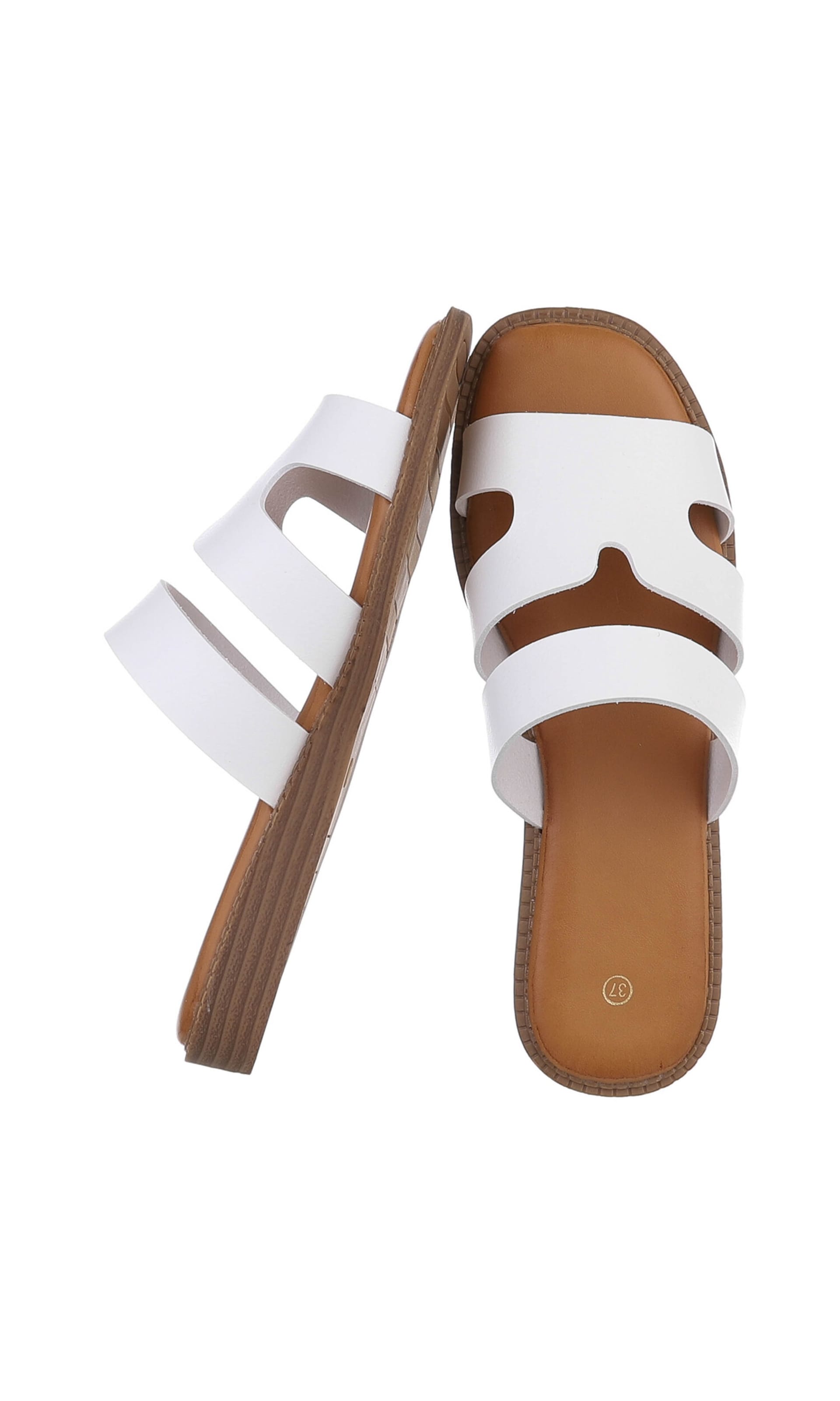Ital-Design Mules in White