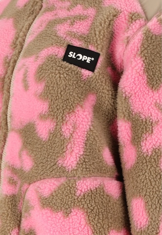 SLOPE Athletic Fleece Jacket 'Kendor' in Pink