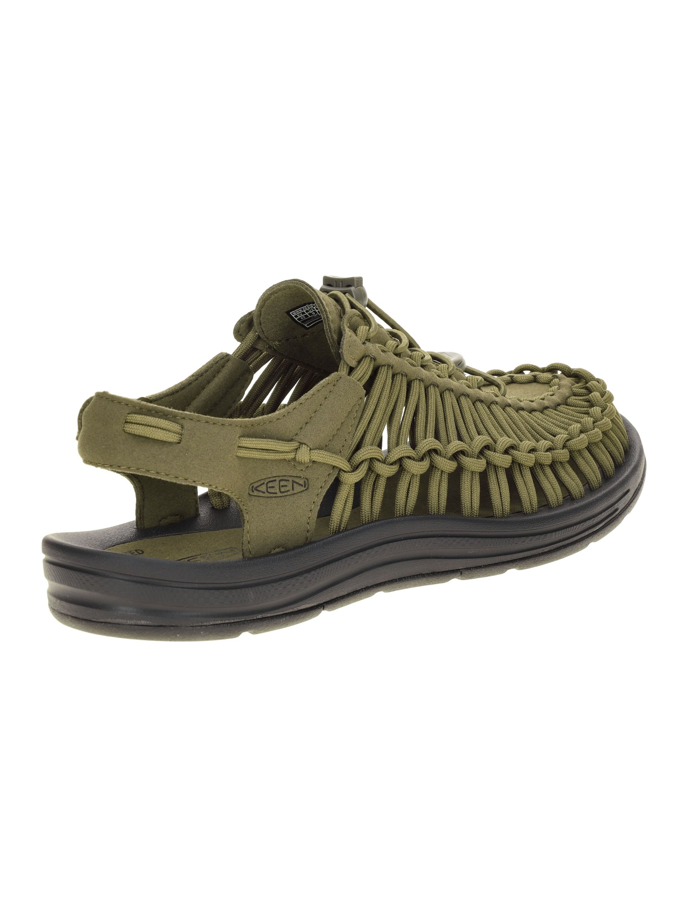 KEEN Sandal 'KEEN Uneek Sandale grün schwarz Herren 1023381' i grön