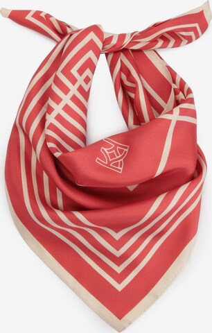 Foulard Kazar en rouge : devant