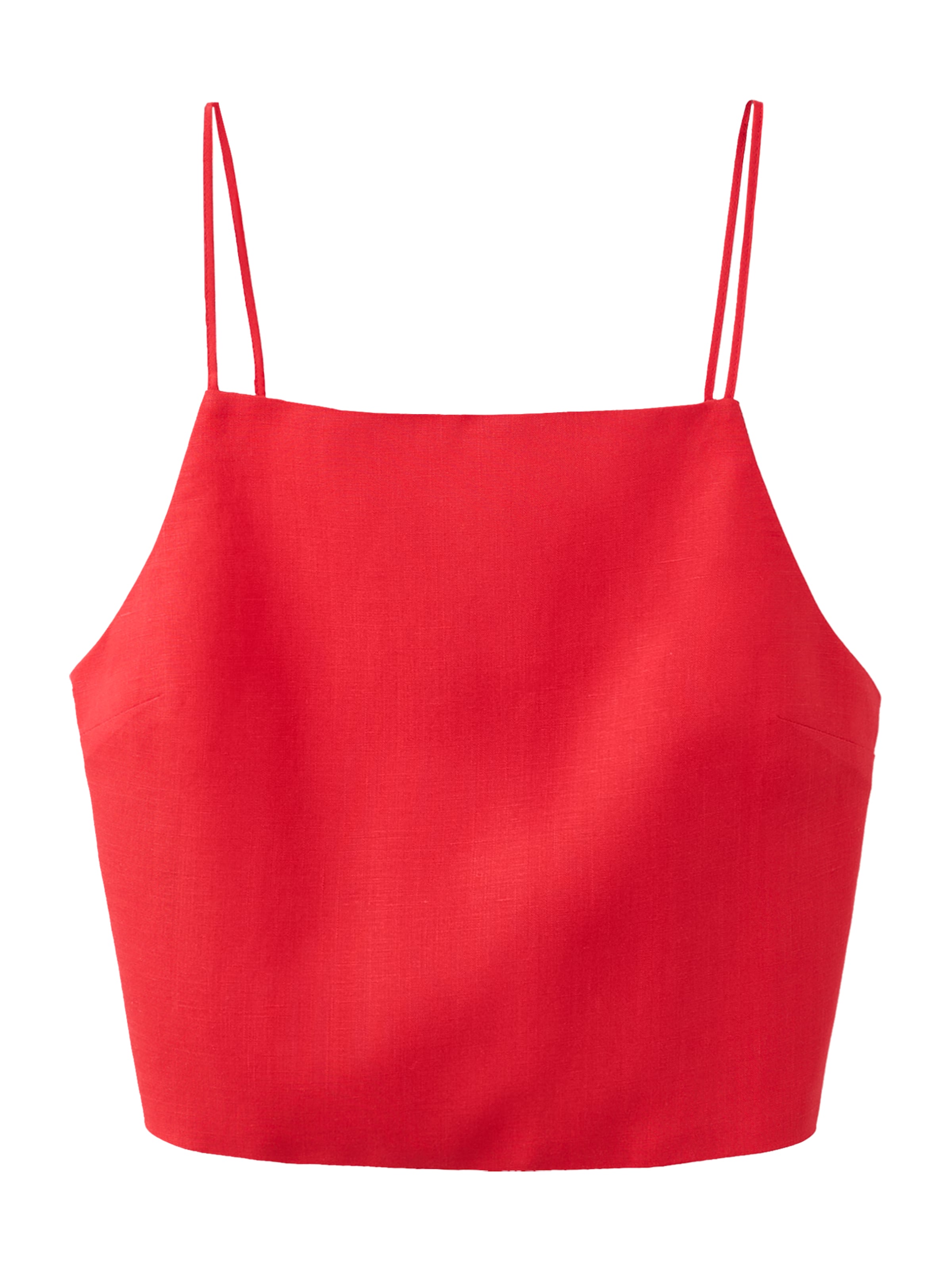 MANGO Top 'TOSCANA' in Rood: voorkant
