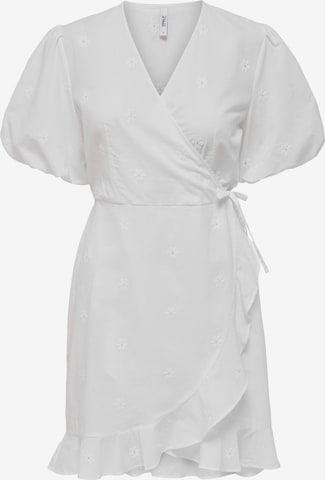 ONLY Φόρεμα 'Serra' σε λευκό: μπροστά