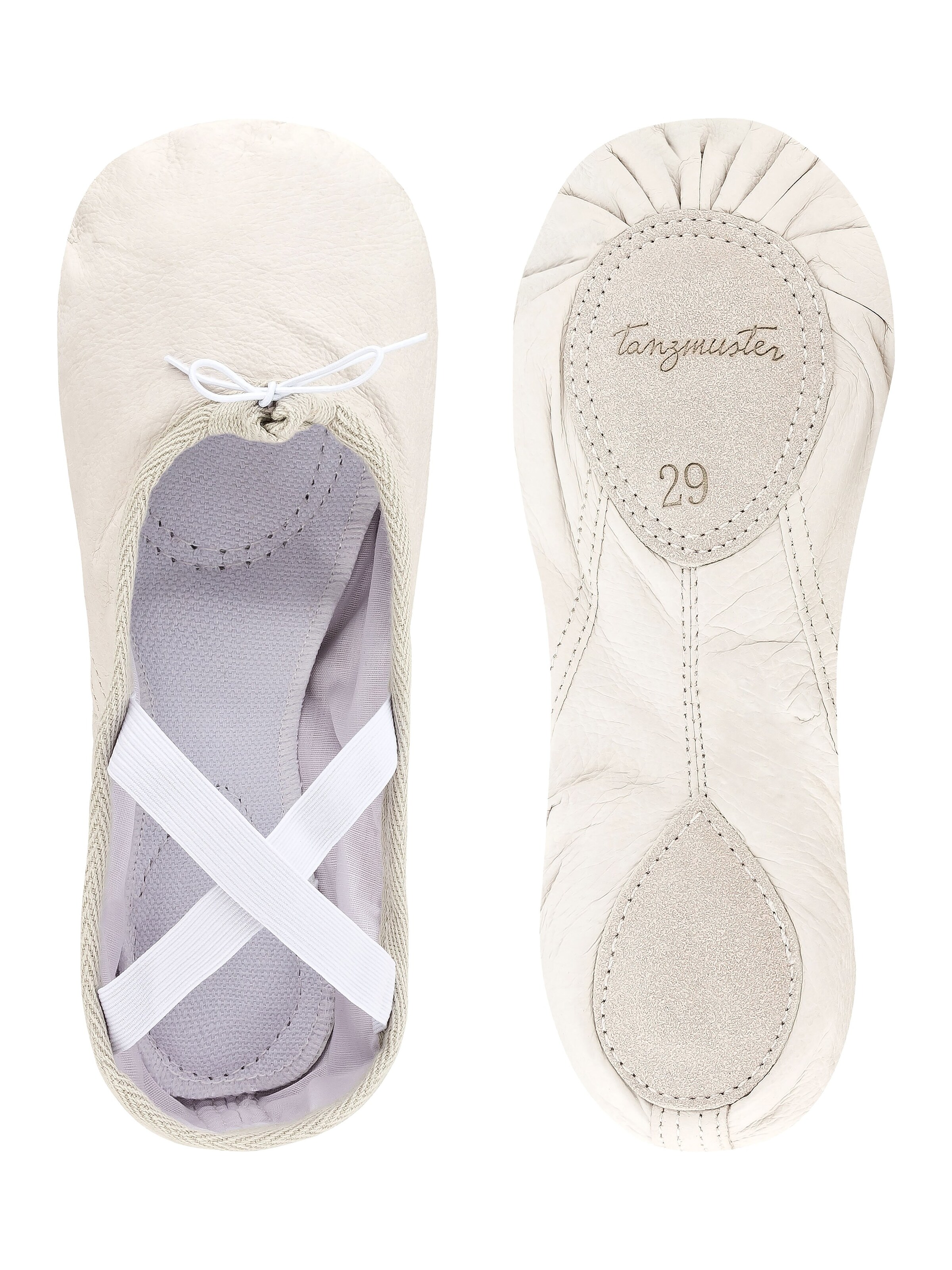 Tanzmuster Athletic Shoes 'Toni' in White