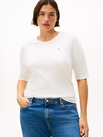 Tommy Hilfiger Curve Футболка в Белый: спереди