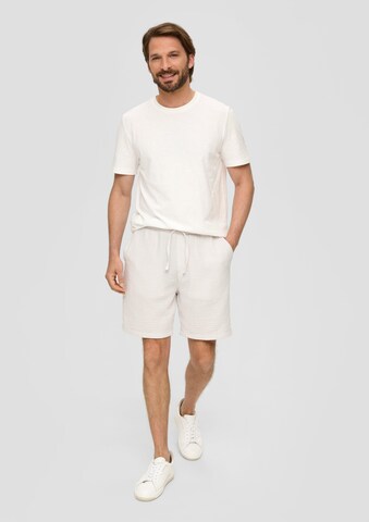 s.Oliver - regular Pantalón en beige