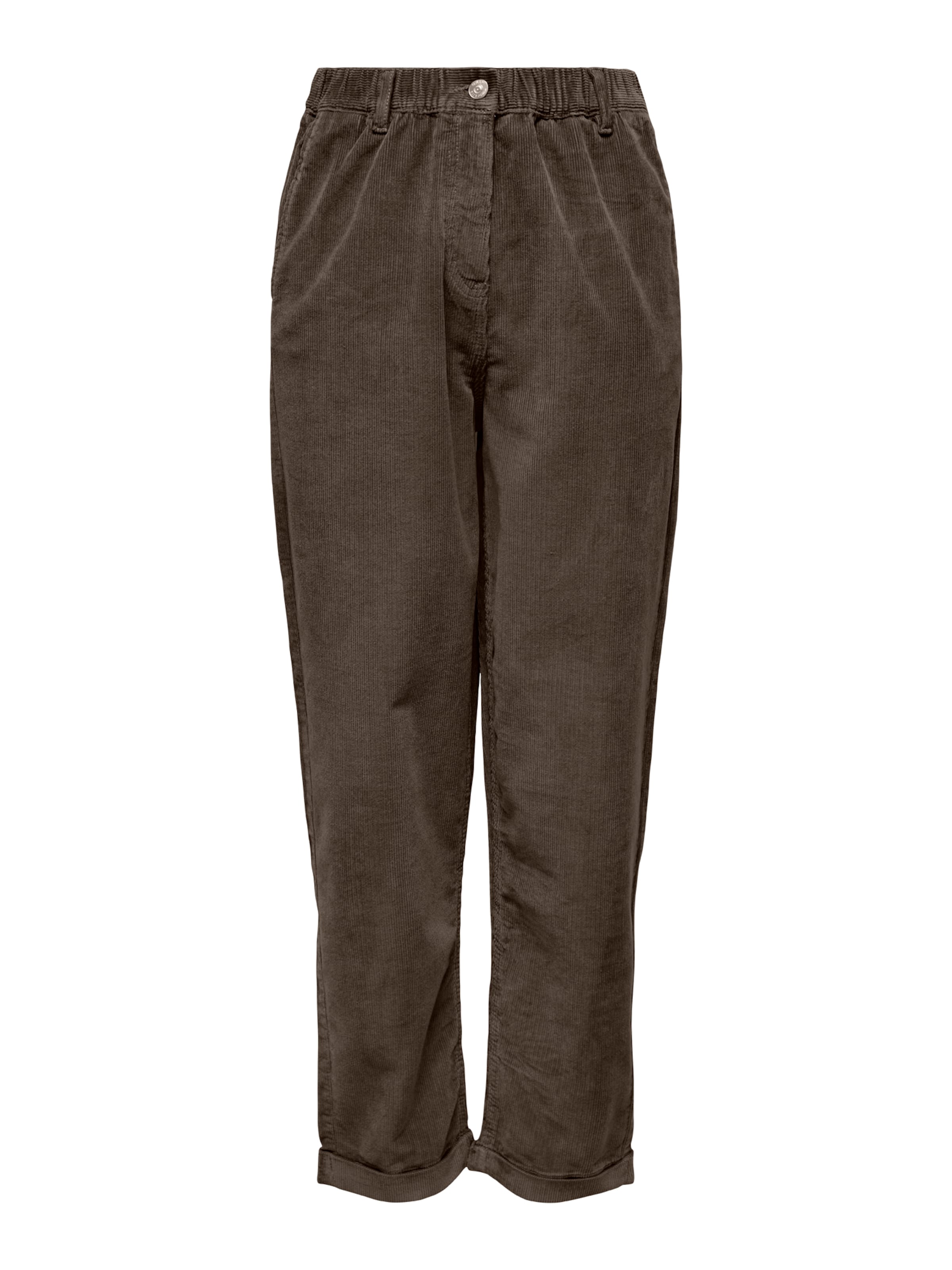 ONLY - regular Pantalón 'ONLFLORA' en marrón: frente